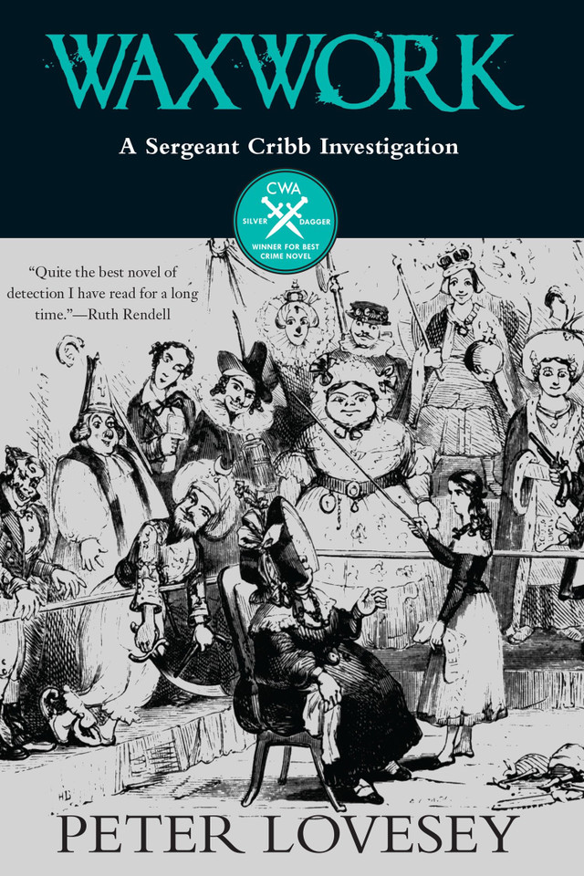 Waxwork (A Sergeant Cribb Investigation) book cover by Peter Lovesey