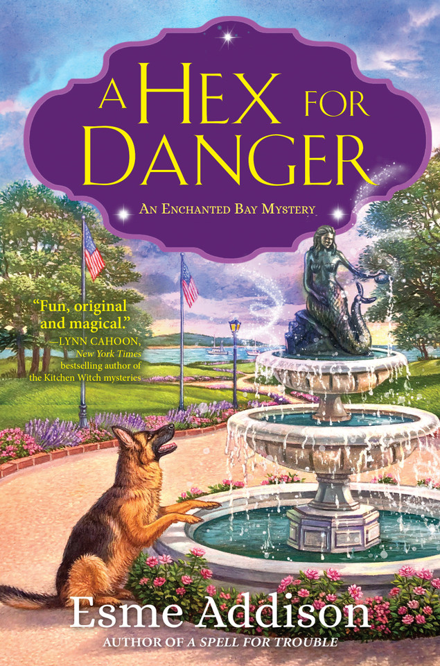A Hex for Danger: An Enchanted Bay Mystery (An Enchanted Bay Mystery) book cover by Esme Addison