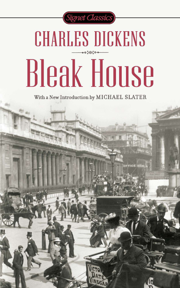 Bleak House book cover by Charles Dickens