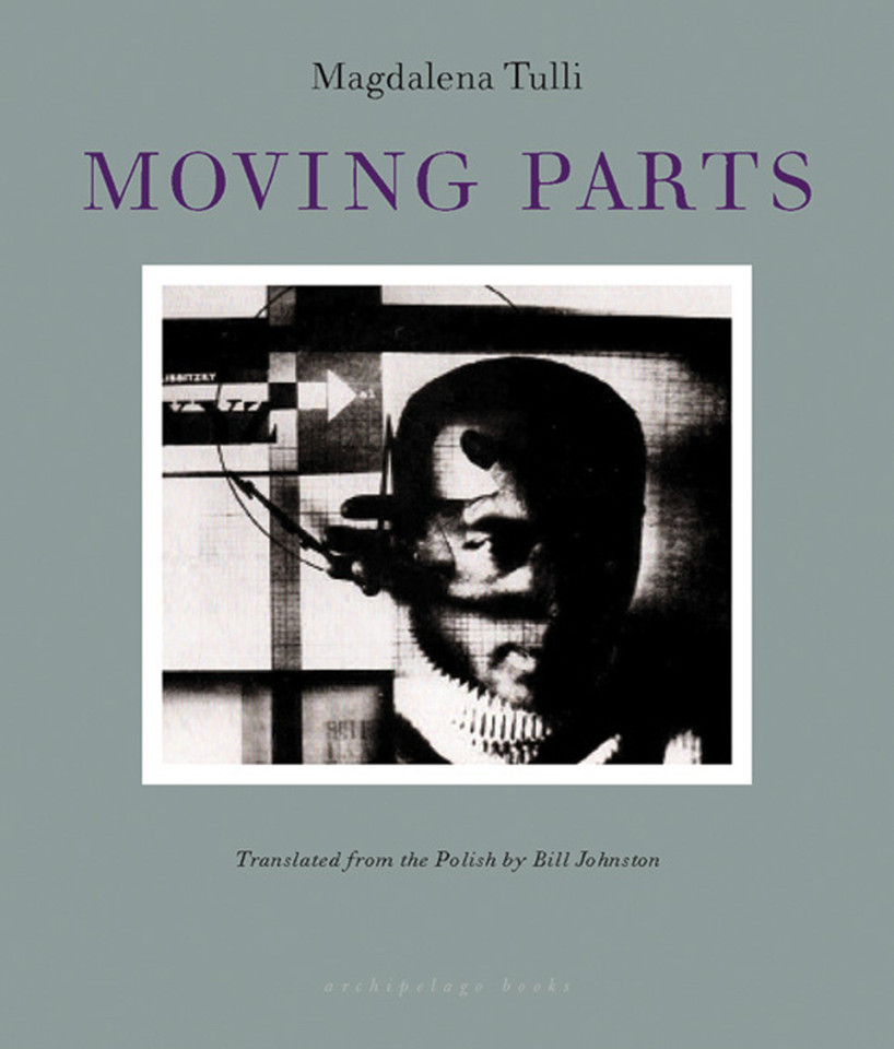 Moving Parts book cover by Magdalena Tulli