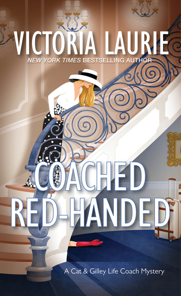 Coached Red-Handed (A Cat & Gilley Life Coach Mystery) book cover by Victoria Laurie