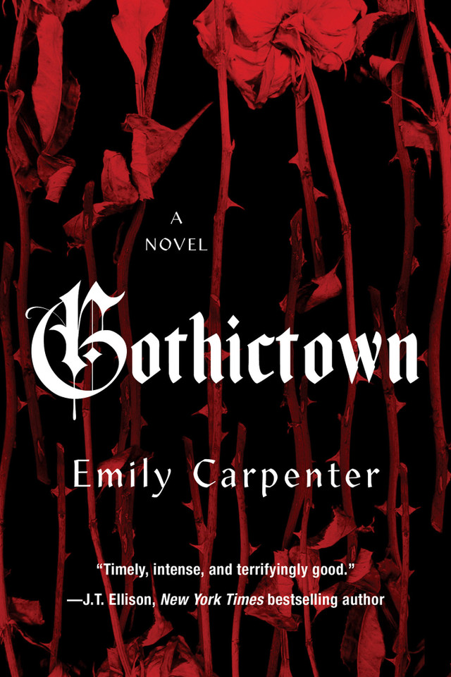 Gothictown book cover by Emily Carpenter
