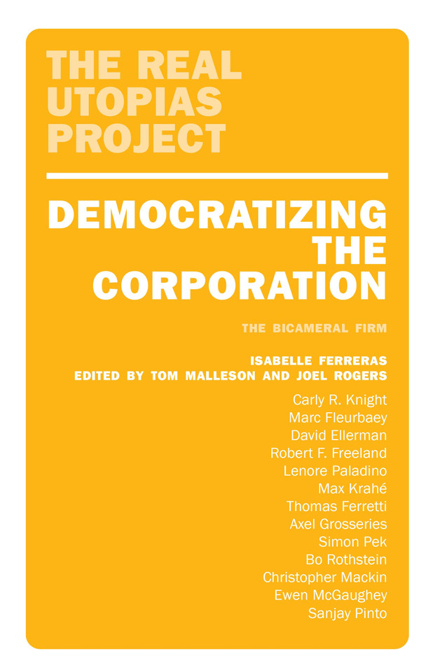 Democratizing the Corporation: The Bicameral Firm and Beyond book cover by 
