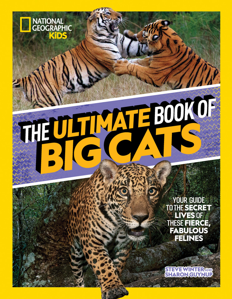 The Ultimate Book of Big Cats: Your guide to the secret lives of these fierce, fabulous felines (National Geographic Kids Ultimate Books) book cover by Steve Winter