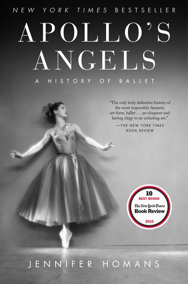 Apollo's Angels: A History of Ballet book cover by Jennifer Homans
