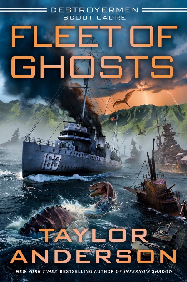 Fleet of Ghosts (Destroyermen: Scout Cadre) book cover by Taylor Anderson