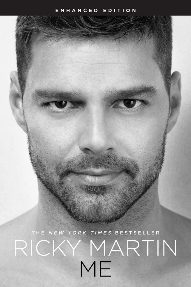 Me book cover by Ricky Martin