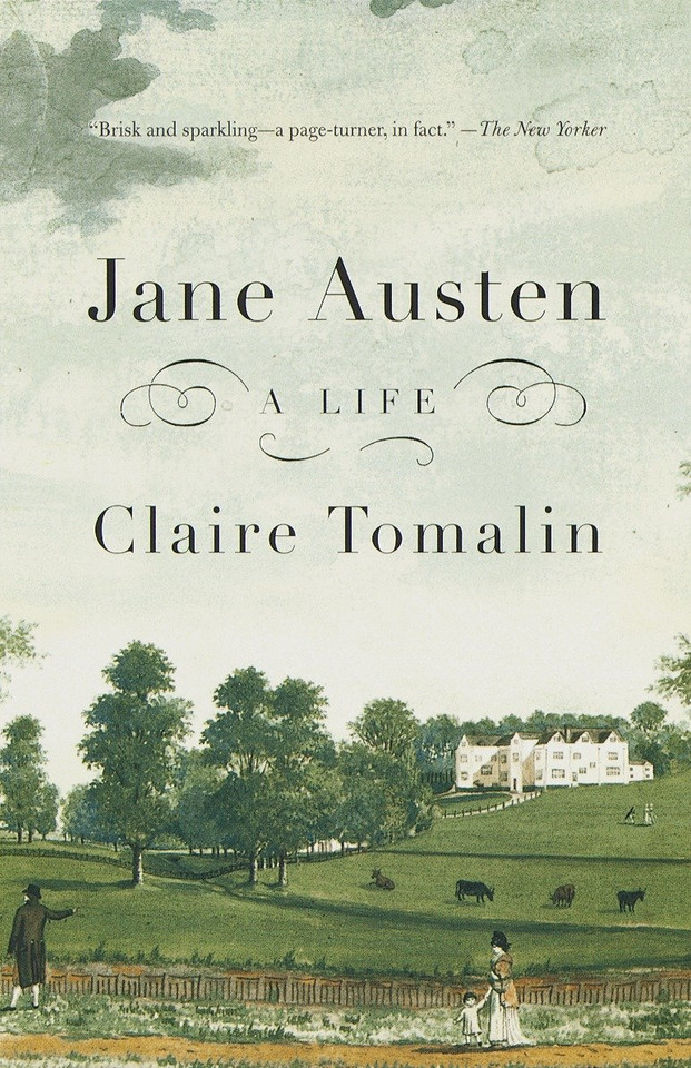 Jane Austen: A Life book cover by Claire Tomalin