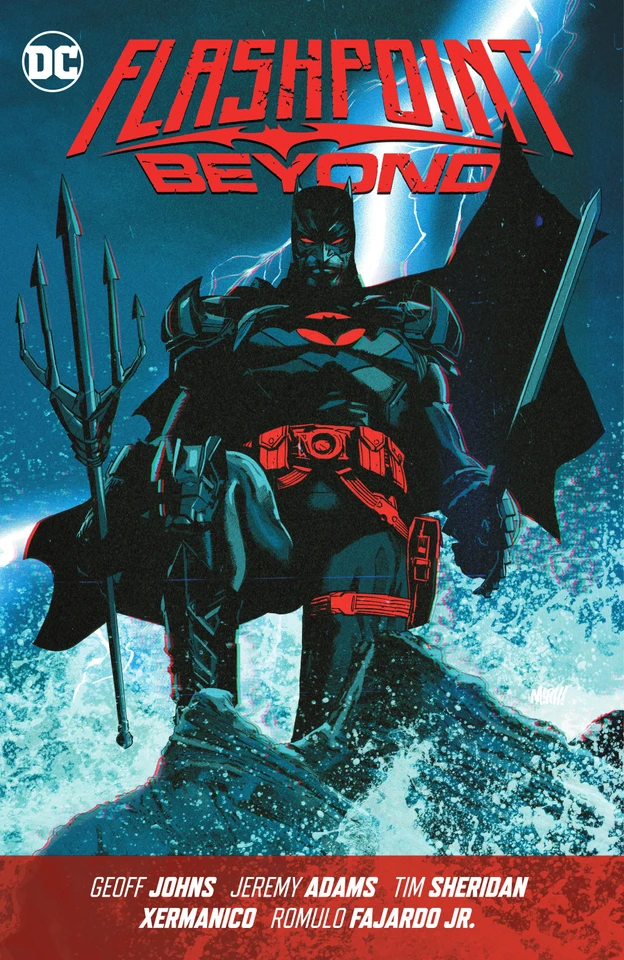 Flashpoint Beyond book cover by Geoff Johns, Tim Sheridan, Jeremy Adams