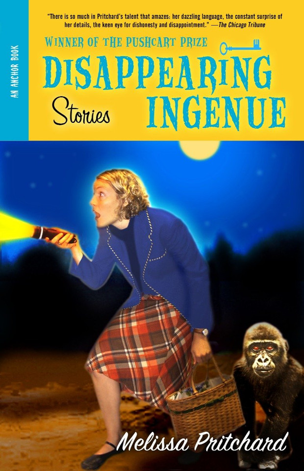 Disappearing Ingenue book cover by Melissa Pritchard
