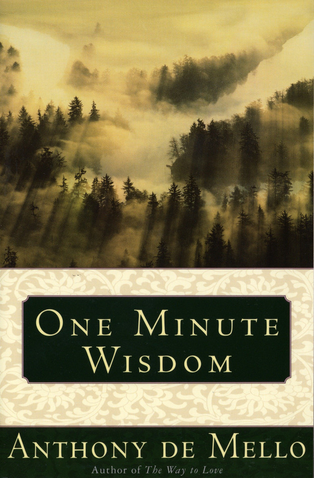 One Minute Wisdom book cover by Anthony De Mello