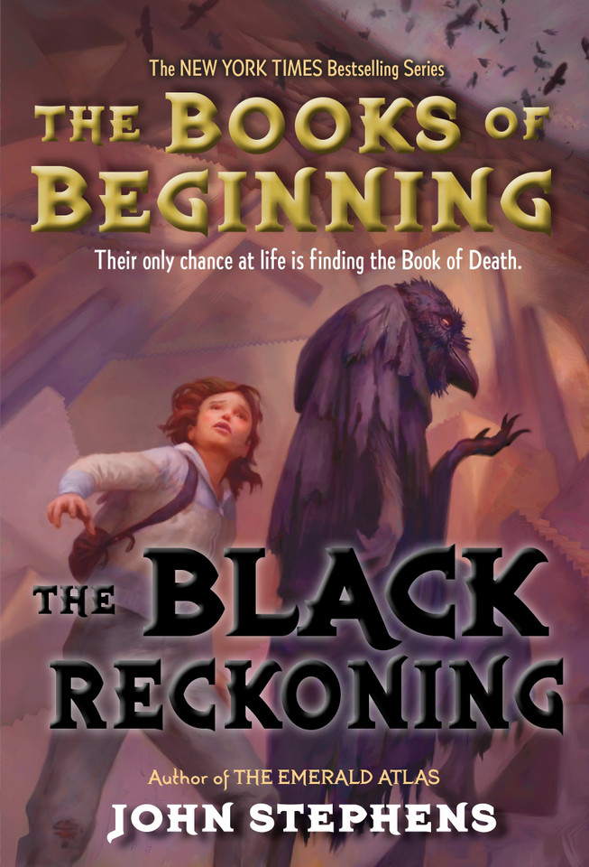 The Black Reckoning (Books of Beginning) book cover by John Stephens