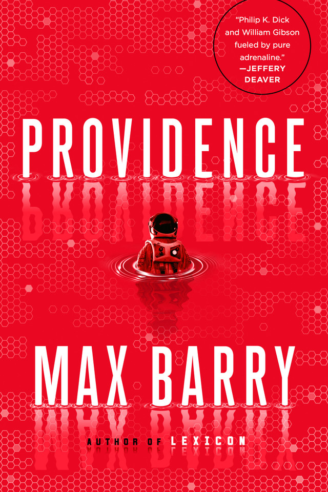 Providence book cover by Max Barry