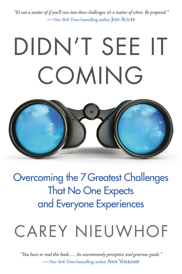 Didn't See It Coming: Overcoming the Seven Greatest Challenges That No One Expects and Everyone Experiences book cover by Carey Nieuwhof
