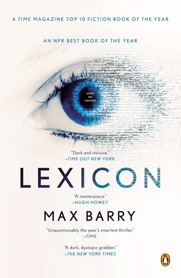 Lexicon: A Novel book cover by Max Barry