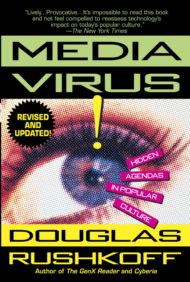 Media Virus!: Hidden Agendas in Popular Culture book cover by Douglas Rushkoff