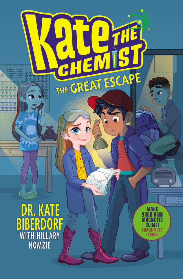 The Great Escape (Kate the Chemist) book cover by Kate Biberdorf