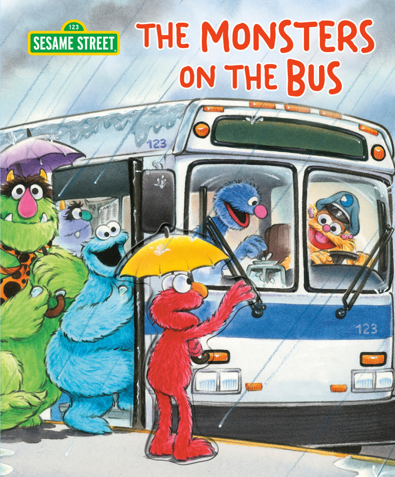 The Monsters on the Bus (Sesame Street) book cover by Sarah Albee