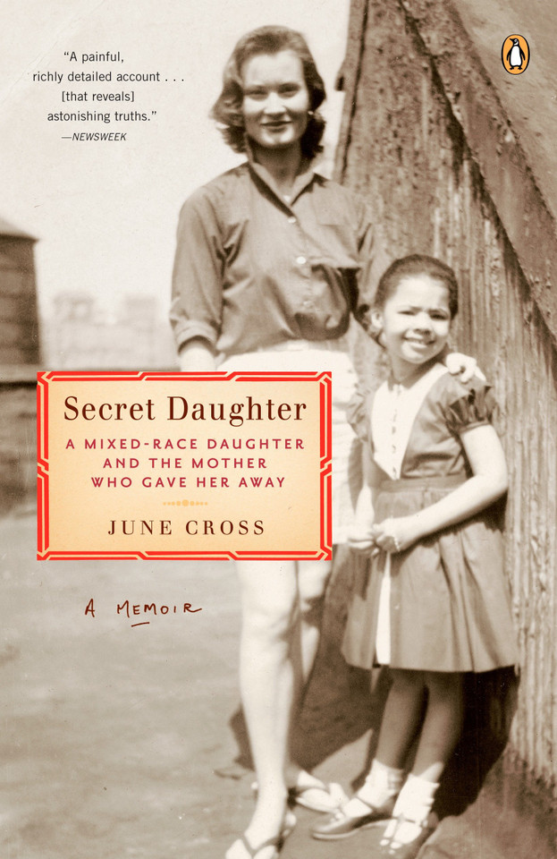 Secret Daughter: A Mixed-Race Daughter and the Mother Who Gave Her Away book cover by June Cross