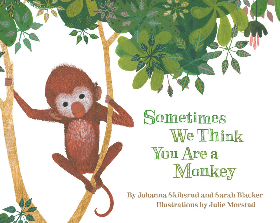 Sometimes We Think You Are a Monkey book cover by Johanna Skibsrud, Sarah Blacker