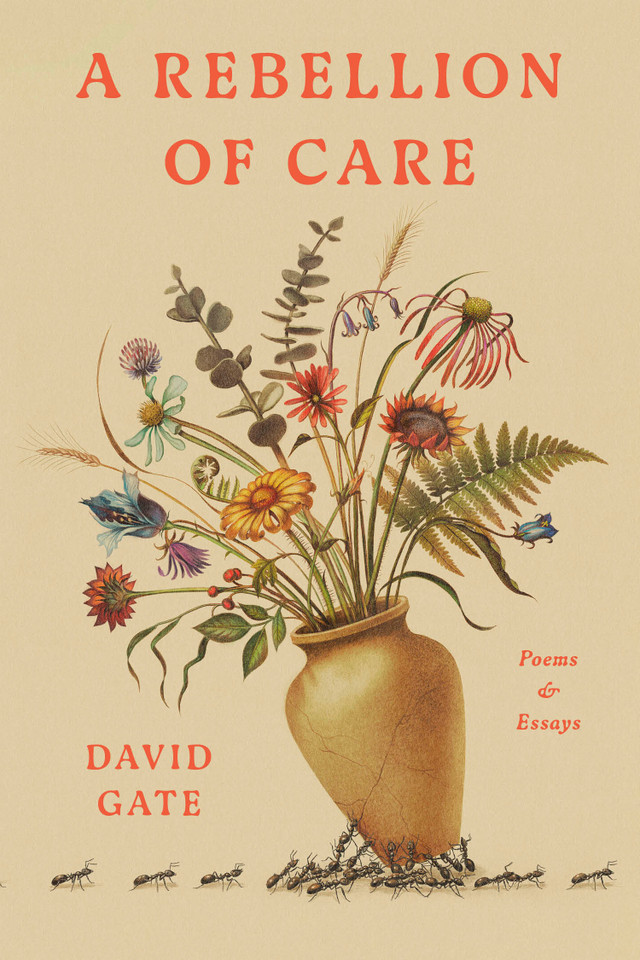 A Rebellion of Care: Poems and Essays book cover by David Gate