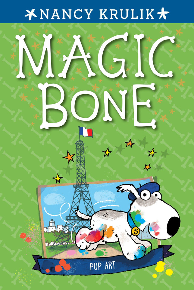 Pup Art #9 (Magic Bone) book cover by Nancy Krulik