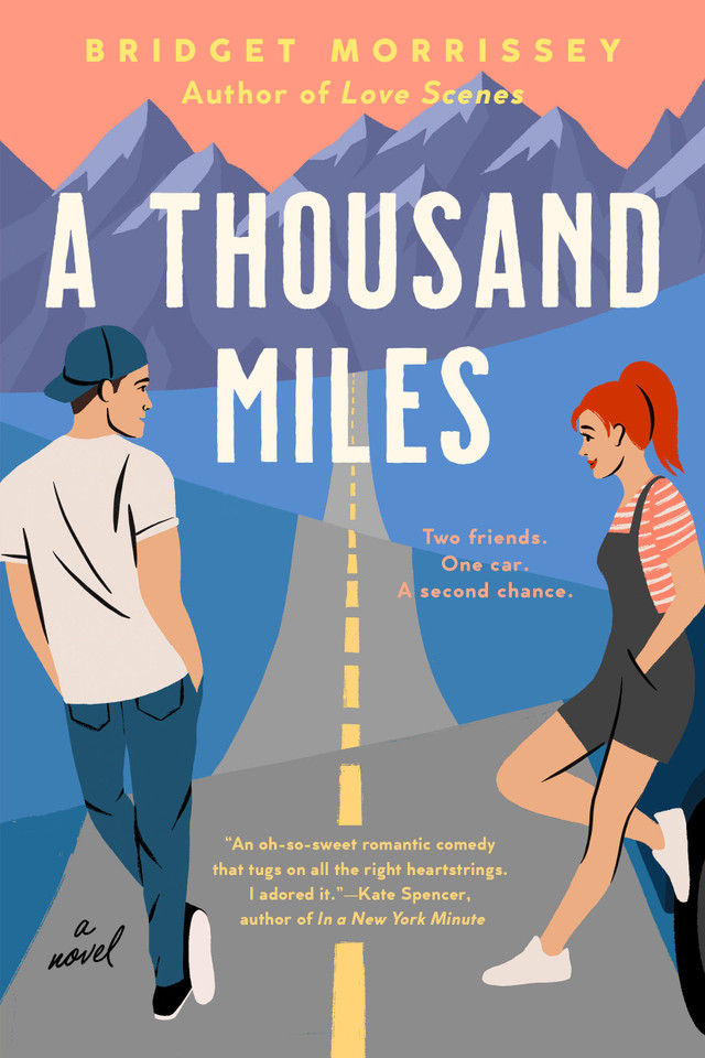 A Thousand Miles book cover by Bridget Morrissey