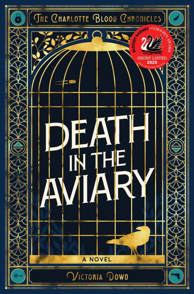 Death in the Aviary: The Charlotte Blood Chronicles book cover by Victoria Dowd