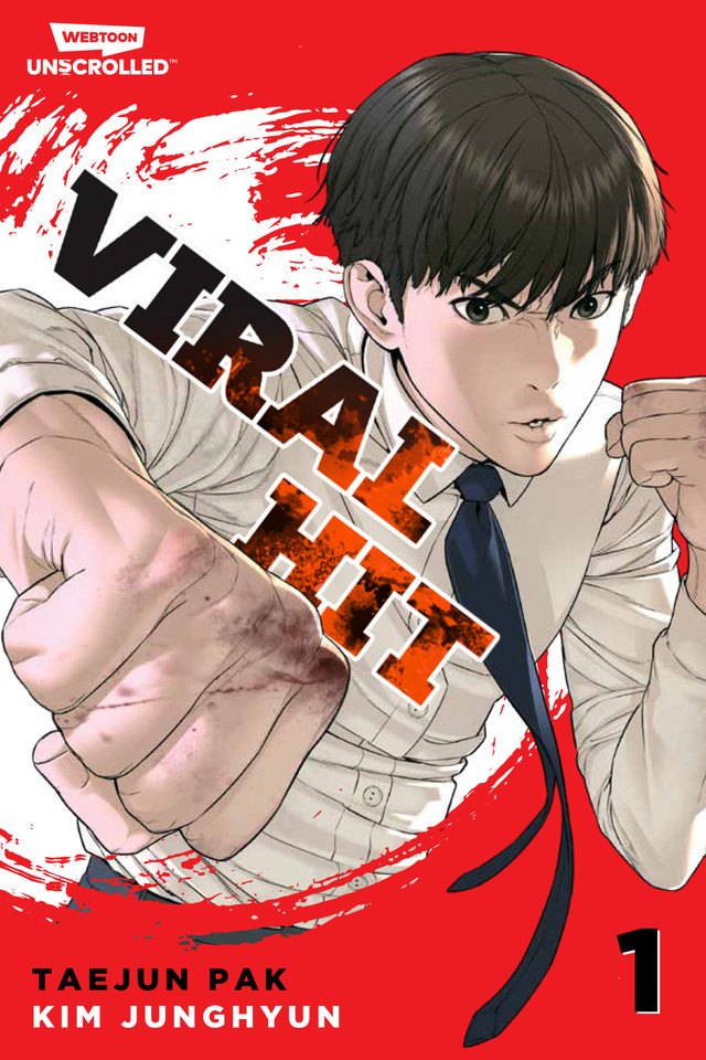Viral Hit Volume One: A WEBTOON Unscrolled Graphic Novel book cover by Taejun Pak