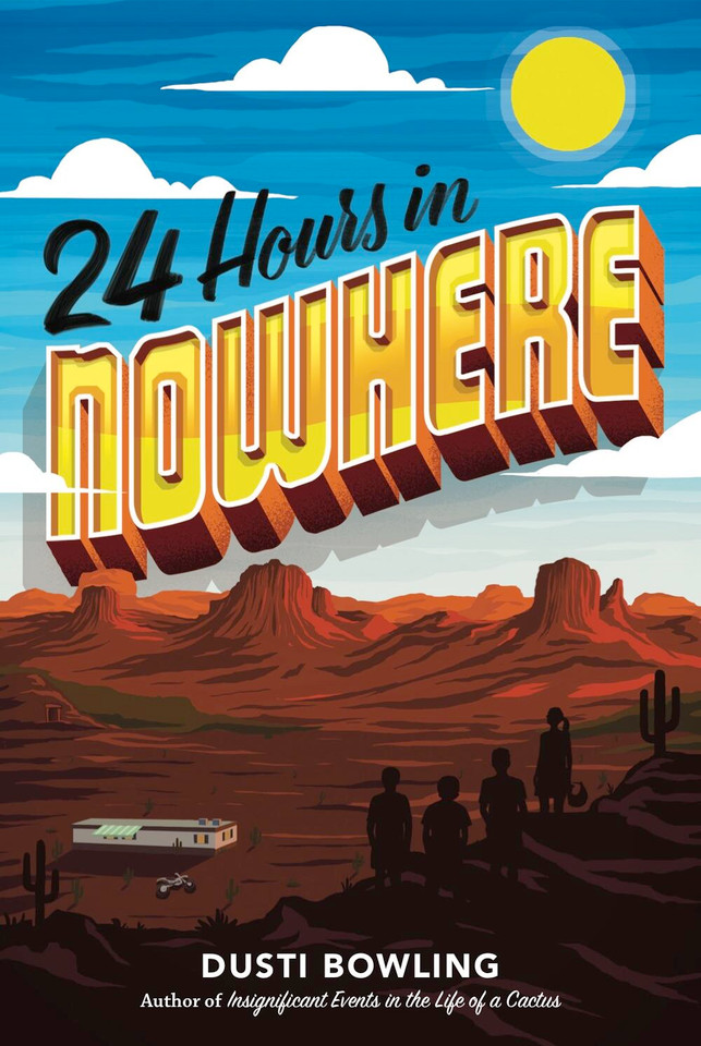 24 Hours in Nowhere book cover by Dusti Bowling