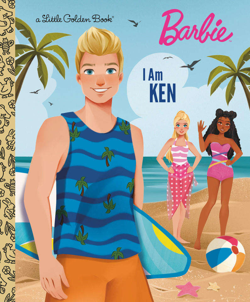 I Am Ken (Barbie) (Little Golden Book) book cover by Golden Books