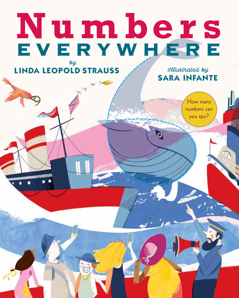 Numbers Everywhere book cover by Linda Leopold Strauss