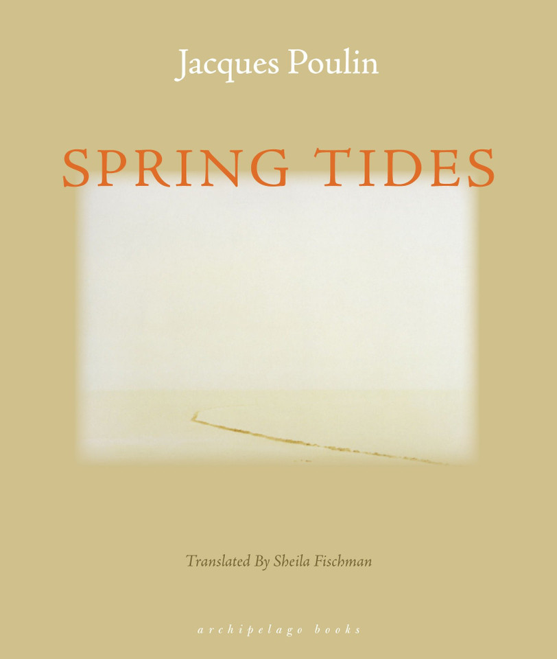 Spring Tides book cover by Jacques Poulin
