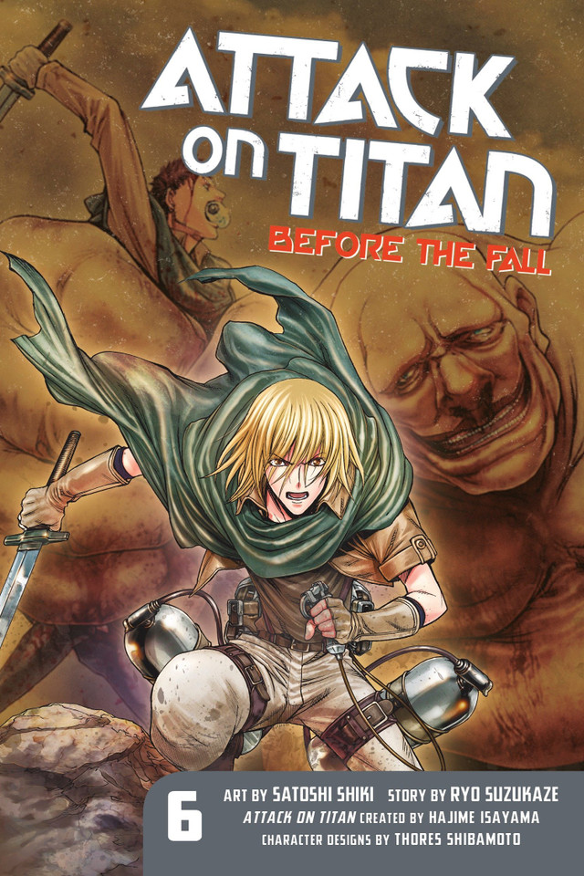 Attack on Titan: Before the Fall 6 (Attack on Titan: Before the Fall) book cover by Ryo Suzukaze