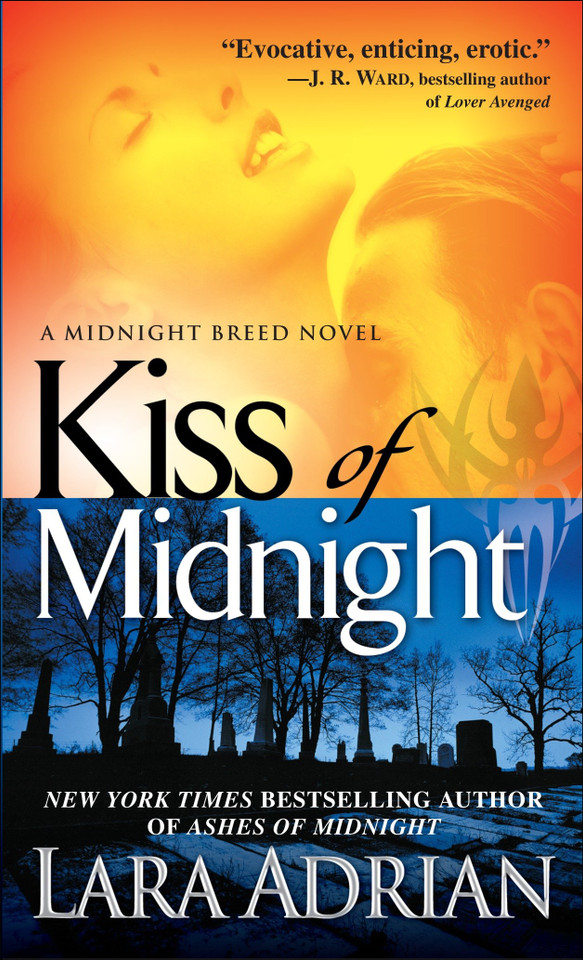Kiss of Midnight: A Midnight Breed Novel (Midnight Breed) book cover by Lara Adrian