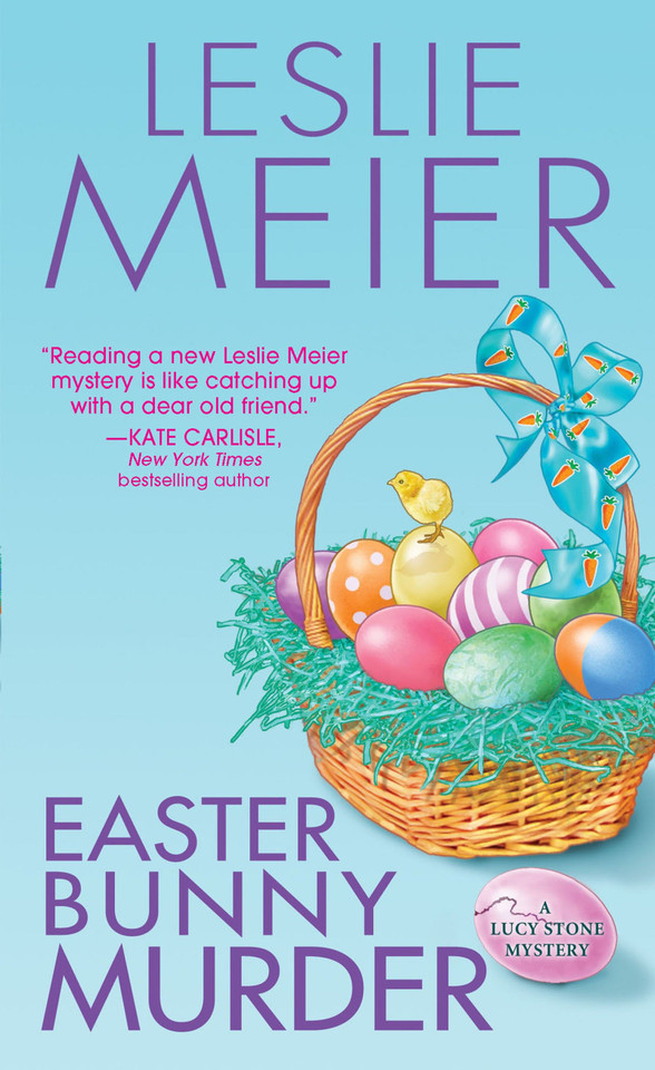 Easter Bunny Murder (A Lucy Stone Mystery) book cover by Leslie Meier
