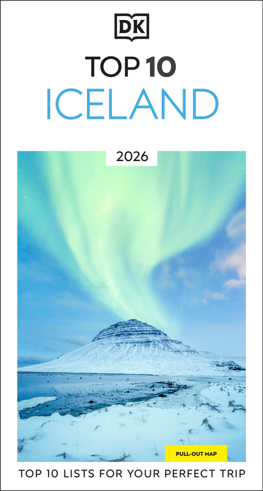 DK Top 10 Iceland: Top 10 lists for your perfect trip, plus an all-weather folded map (Pocket Travel Guide) book cover by DK Travel