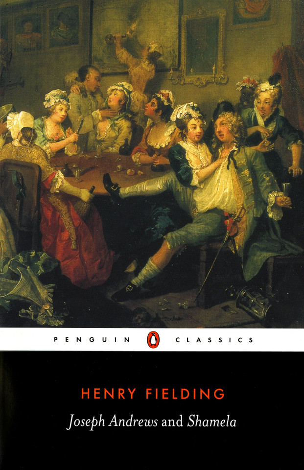 Joseph Andrews/Shamela book cover by Henry Fielding
