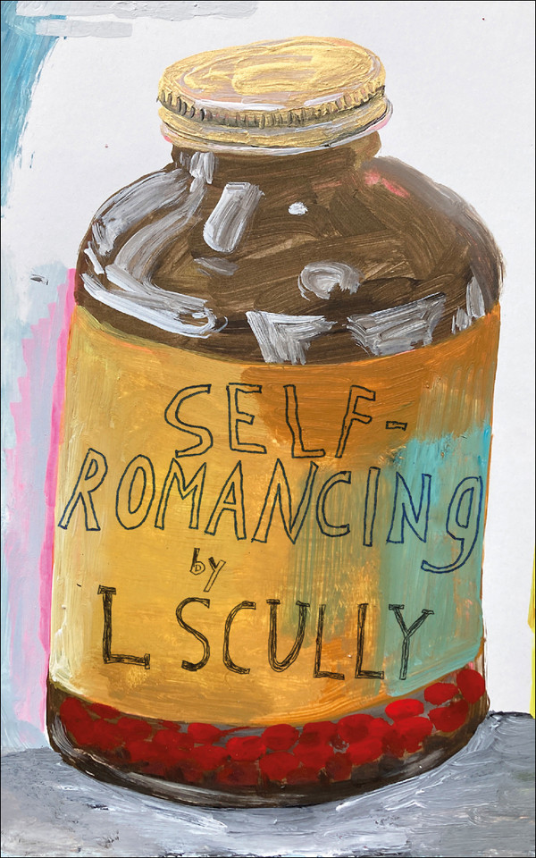 Self-Romancing book cover by L Scully
