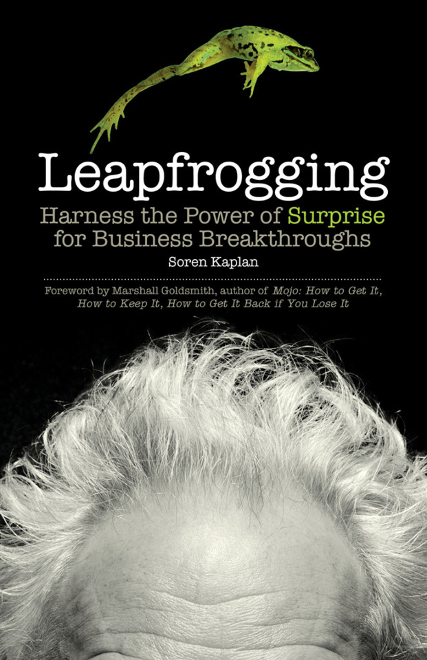 Leapfrogging: Harness the Power of Surprise for Business Breakthroughs book cover by Soren Kaplan