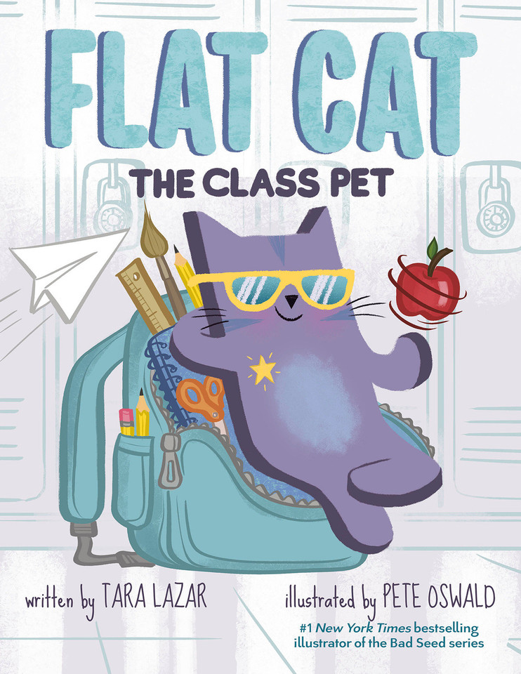 Flat Cat: The Class Pet (Flat Cat) book cover by Tara Lazar