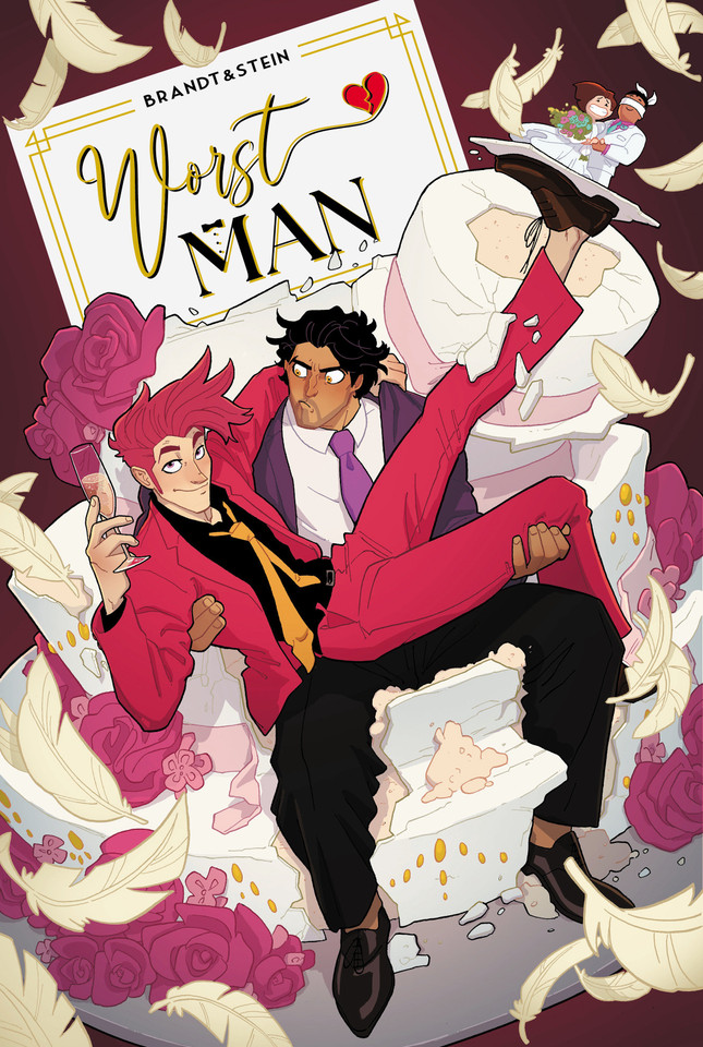 Worst Man book cover by Brandt&Stein