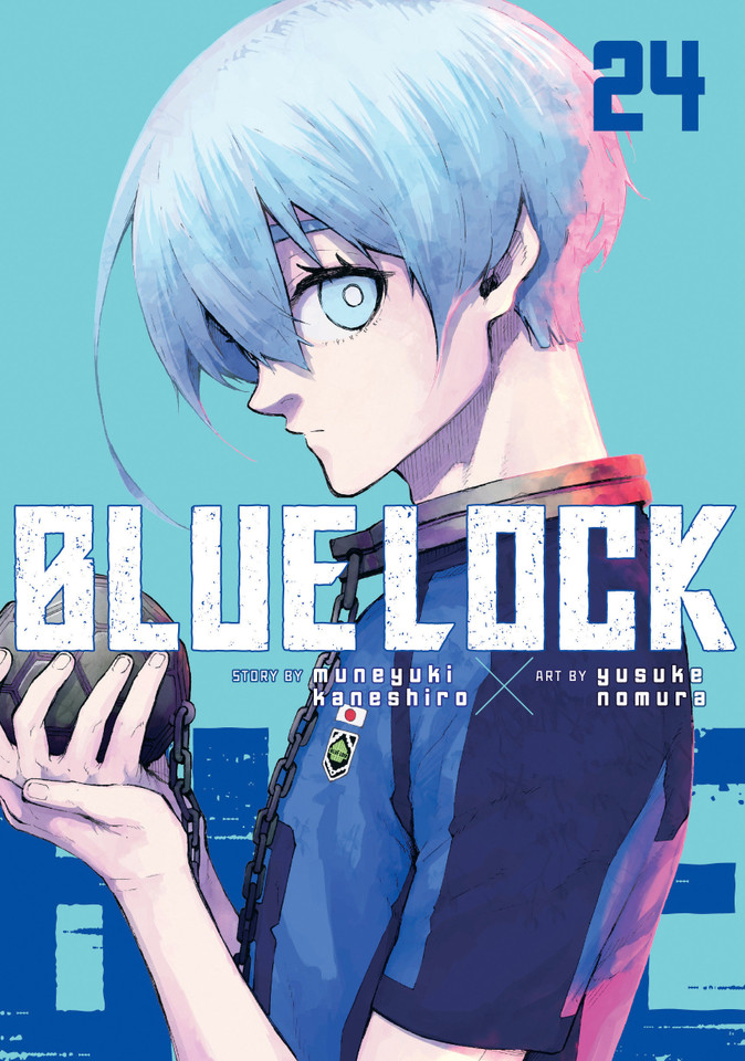 Blue Lock 24 (Blue Lock) book cover by Muneyuki Kaneshiro