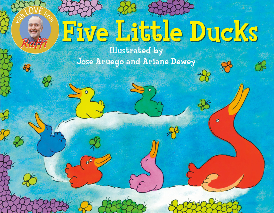 Five Little Ducks (Raffi Songs to Read) book cover by Raffi
