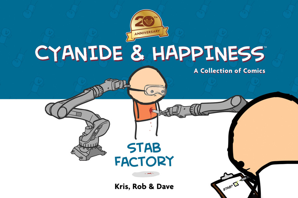 Cyanide & Happiness: Stab Factory (Cyanide & Happiness) book cover by 