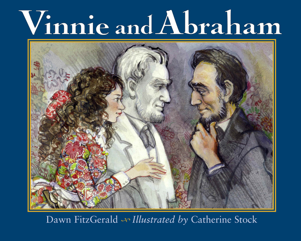 Vinnie and Abraham book cover by Dawn FitzGerald