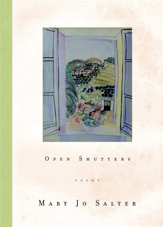 Open Shutters book cover by Mary Jo Salter