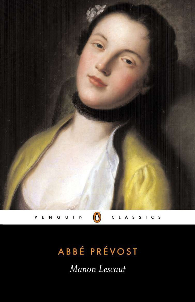 Manon Lescaut book cover by Abbe Prevost
