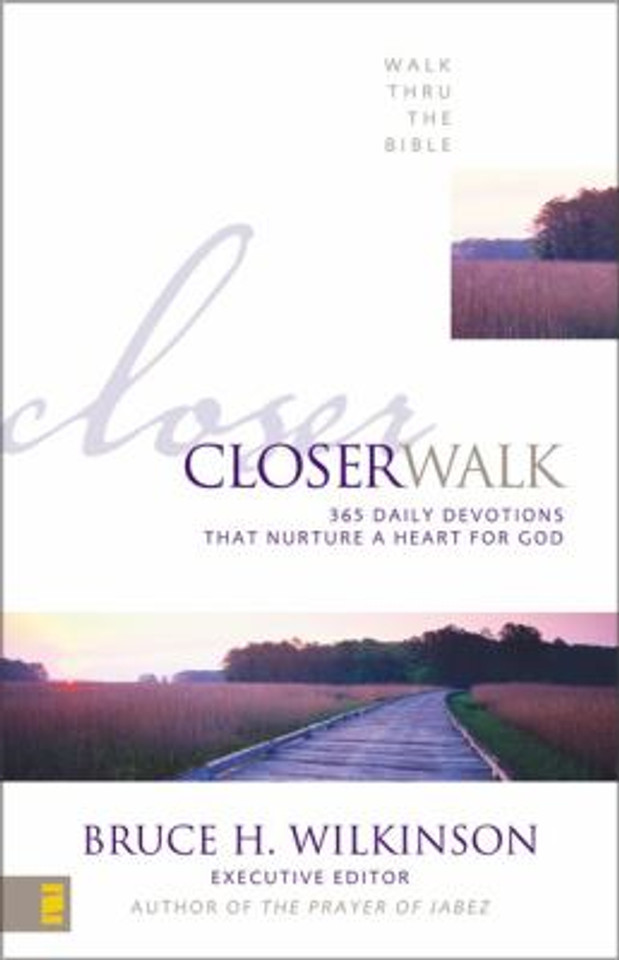 Closer Walk: 365 Daily Devotions That Nurture a Heart for God Cover Closer Walk: 365 Daily Devotions That Nurture a Heart for God Cover