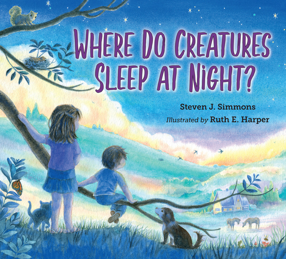 Where Do Creatures Sleep at Night? book cover by Steven J. Simmons